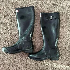 Hunter rain boots